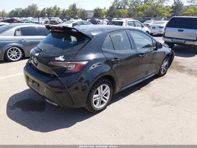 Toyota COROLLA SE 2019 JTNK4RBE3K3044520 Image 4