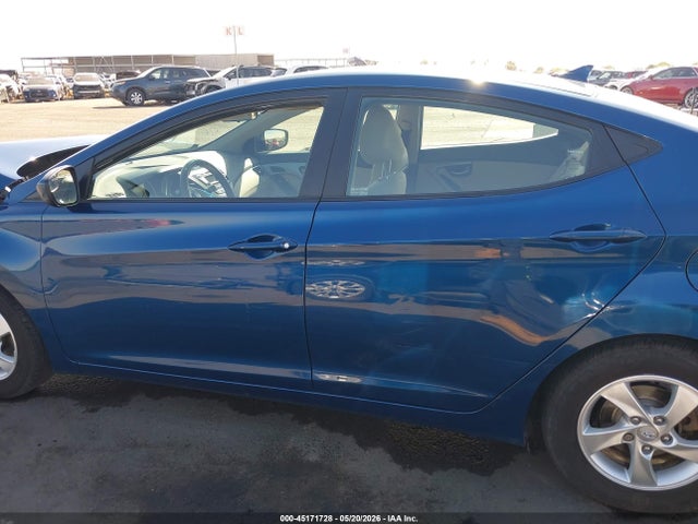 KMHDH4AE8EU056386 Hyundai ELANTRA SE