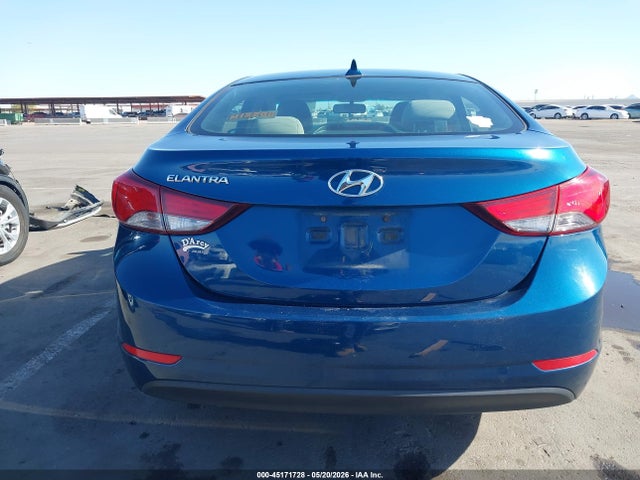 Hyundai ELANTRA SE 2014 KMHDH4AE8EU056386 Image 16