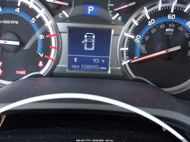 2017 Toyota 4runner Sr5 მანქანა იყიდება აუქციონზე, vin: JTEBU5JR9H5459111, აუქციონის ნომერი: 45171773