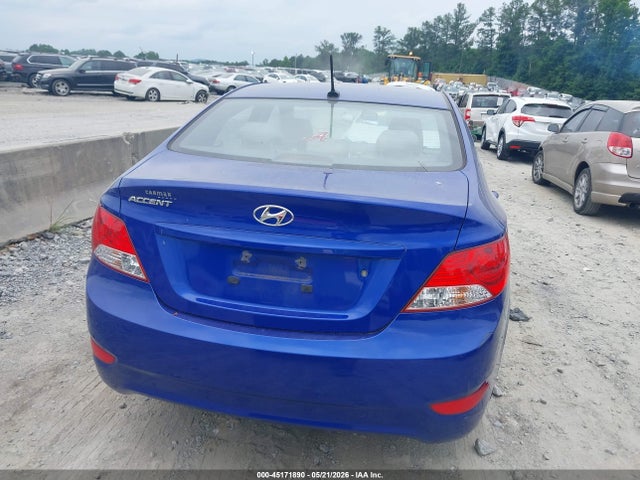 Aukcja sprzedaży 2013 Hyundai Accent Gls, vin: KMHCU4AE4DU378383, numer aukcji: 45171890