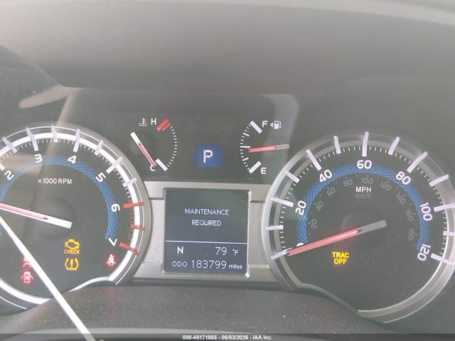 2018 Toyota 4runner Sr5 მანქანა იყიდება აუქციონზე, vin: JTEZU5JR9J5165941, აუქციონის ნომერი: 45171985