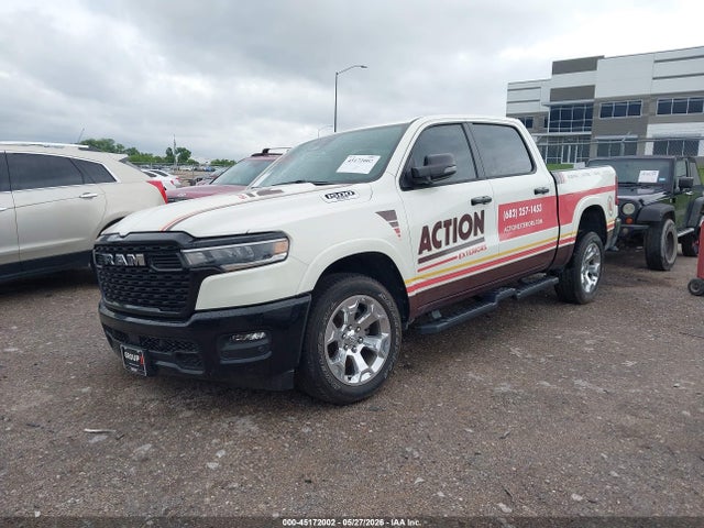 45172002 :رقم المزاد ، 1C6RREFP5SN702049 vin ، 2025 Ram 1500 Lone Star  4x2 5'7 Box مزاد بيع