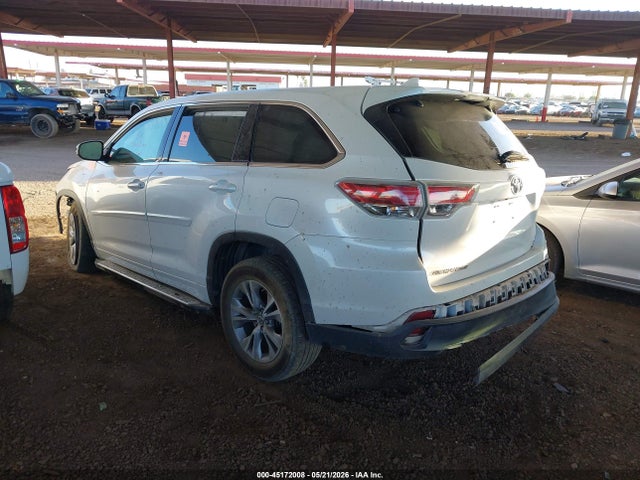 Toyota Highlander Le Plus V6 2015 5TDZKRFH7FS098825 Image 3