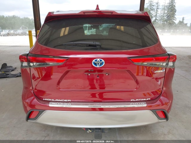 Toyota Highlander Hybrid Platinum 2021 5TDEBRCH3MS043062 Image 16