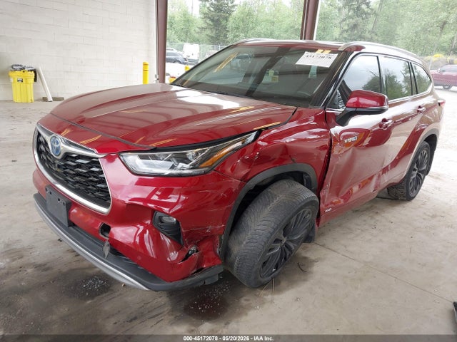 Toyota Highlander Hybrid Platinum 2021 5TDEBRCH3MS043062 Image 2