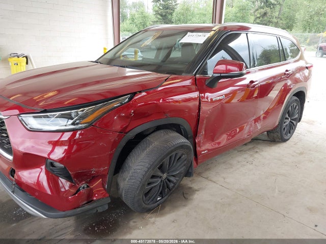 Toyota Highlander Hybrid Platinum 2021 5TDEBRCH3MS043062 Image 6