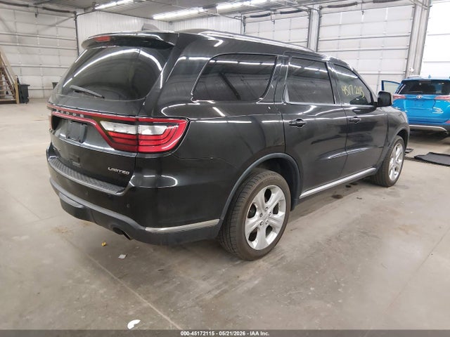 2014 Dodge Durango Limited მანქანა იყიდება აუქციონზე, vin: 1C4RDJDG8EC552683, აუქციონის ნომერი: 45172115