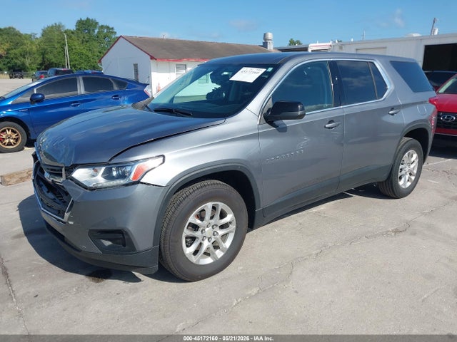 45172160 :رقم المزاد ، 1GNERFKW7MJ229587 vin ، 2021 Chevrolet Traverse Fwd Ls مزاد بيع