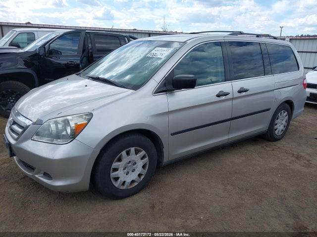 Продажа на аукционе авто 2007 Honda Odyssey Lx, vin: 5FNRL38257B138361, номер лота: 45172172