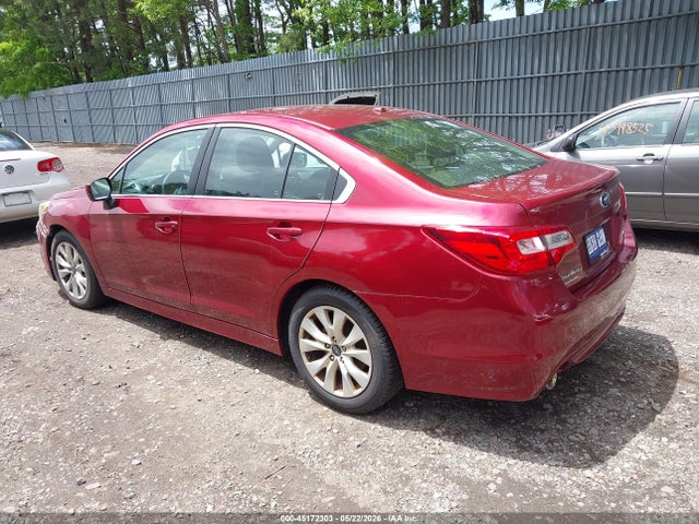2015 Subaru Legacy 2.5i Premium მანქანა იყიდება აუქციონზე, vin: 4S3BNAE6XF3029252, აუქციონის ნომერი: 45172303