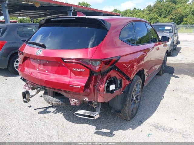 2024 Acura Mdx A-spec მანქანა იყიდება აუქციონზე, vin: 5J8YE1H06RL019941, აუქციონის ნომერი: 45172362
