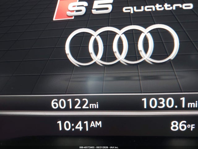 Продаж на аукціоні авто 2018 Audi S5 3.0t Premium Plus, vin: WAUC4CF59JA092532, номер лоту: 45172403