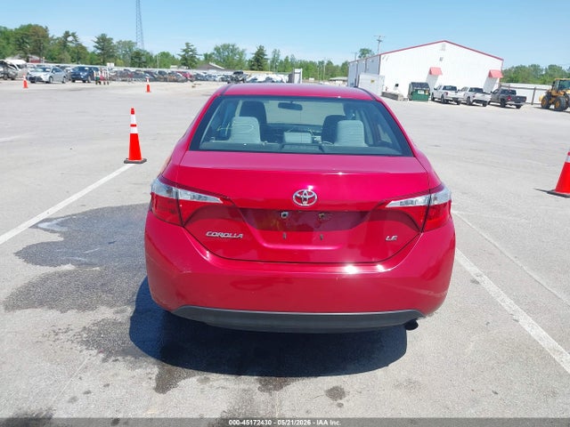 Продажа на аукционе авто 2016 Toyota Corolla Le, vin: 2T1BURHE7GC489501, номер лота: 45172430