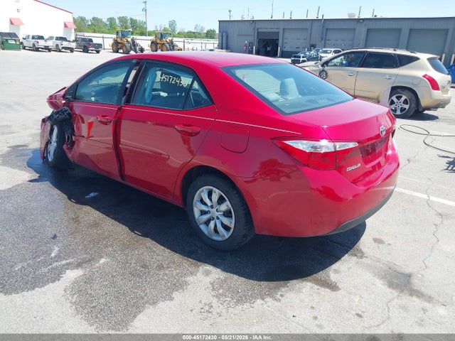 Продажа на аукционе авто 2016 Toyota Corolla Le, vin: 2T1BURHE7GC489501, номер лота: 45172430