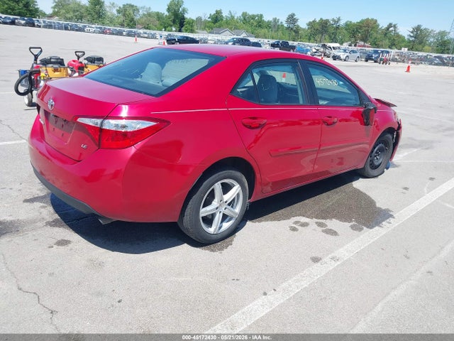 Продажа на аукционе авто 2016 Toyota Corolla Le, vin: 2T1BURHE7GC489501, номер лота: 45172430