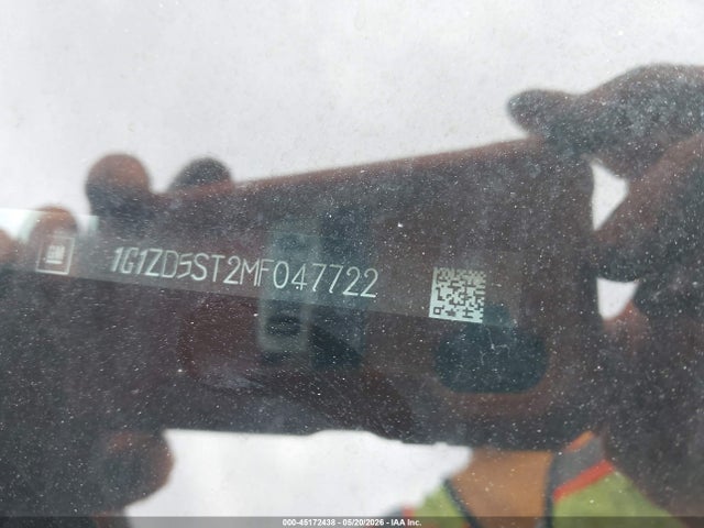 Продажа на аукционе авто 2021 Chevrolet Malibu Fwd Lt, vin: 1G1ZD5ST2MF047722, номер лота: 45172438