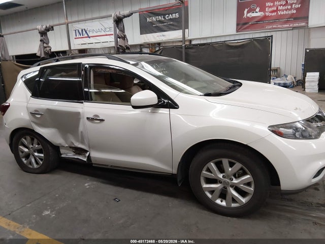 2011 Nissan Murano Sv მანქანა იყიდება აუქციონზე, vin: JN8AZ1MW9BW182364, აუქციონის ნომერი: 45172468