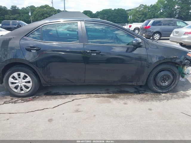2016 Toyota Corolla L მანქანა იყიდება აუქციონზე, vin: 2T1BURHE5GC632137, აუქციონის ნომერი: 45172502