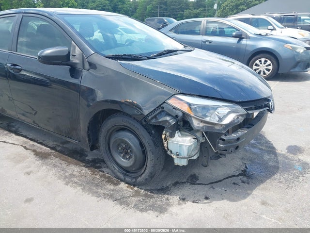 2016 Toyota Corolla L მანქანა იყიდება აუქციონზე, vin: 2T1BURHE5GC632137, აუქციონის ნომერი: 45172502
