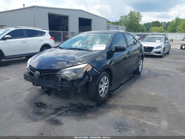 2016 Toyota Corolla L მანქანა იყიდება აუქციონზე, vin: 2T1BURHE5GC632137, აუქციონის ნომერი: 45172502