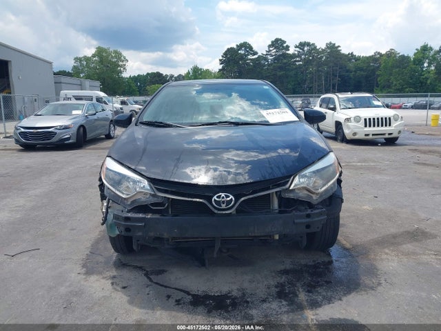 2016 Toyota Corolla L მანქანა იყიდება აუქციონზე, vin: 2T1BURHE5GC632137, აუქციონის ნომერი: 45172502