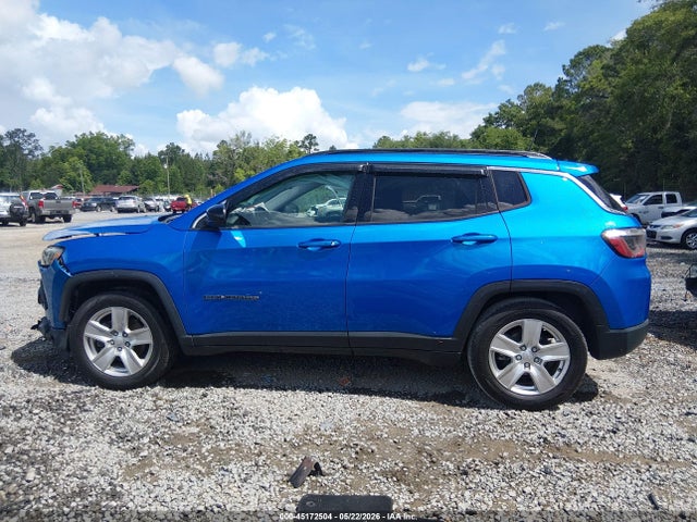 45172504 :رقم المزاد ، 3C4NJCBB6NT106689 vin ، 2022 Jeep Compass Latitude Fwd مزاد بيع