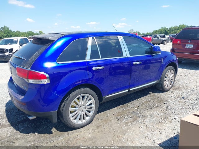 45172536 :رقم المزاد ، 2LMDJ6JK2BBJ17369 vin ، 2011 Lincoln Mkx مزاد بيع
