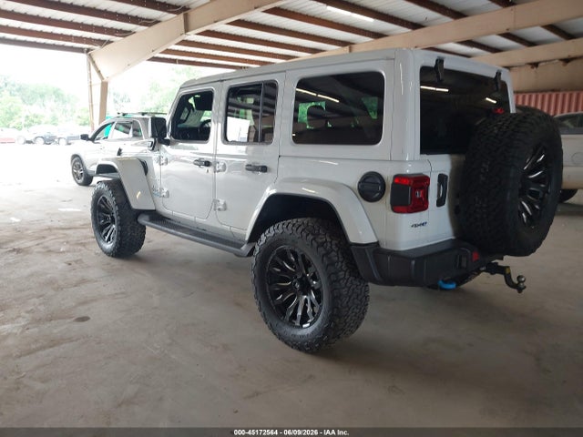 2022 Jeep Wrangler 4xe Unlimited Sahara 4x4 მანქანა იყიდება აუქციონზე, vin: 1C4JJXP65NW231548, აუქციონის ნომერი: 45172564