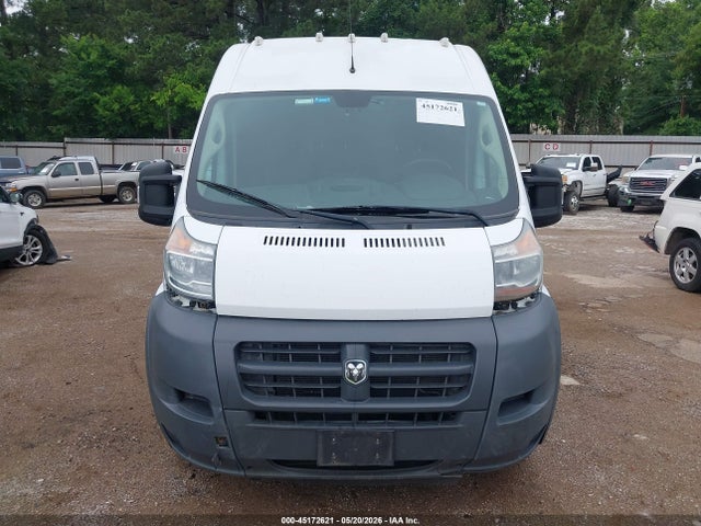 45172621 :رقم المزاد ، 3C6TRVDG2JE123791 vin ، 2018 Ram Promaster 2500 High Roof 159 Wb مزاد بيع