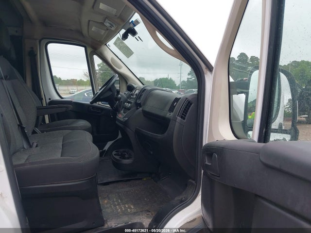 45172621 :رقم المزاد ، 3C6TRVDG2JE123791 vin ، 2018 Ram Promaster 2500 High Roof 159 Wb مزاد بيع