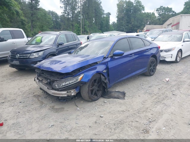 45172630 :رقم المزاد ، 1HGCV1F37JA071313 vin ، 2018 Honda Accord Sport مزاد بيع
