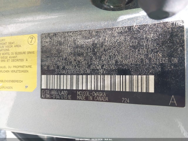 Aukcja sprzedaży 2005 Lexus Rx 330, vin: 2T2GA31UX5C036138, numer aukcji: 45172682