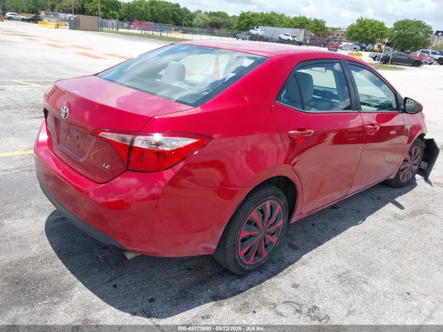 2018 Toyota Corolla Le მანქანა იყიდება აუქციონზე, vin: 2T1BURHE1JC976376, აუქციონის ნომერი: 45172690