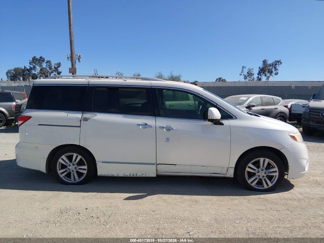 2015 Nissan Quest Platinum მანქანა იყიდება აუქციონზე, vin: JN8AE2KP1F9127716, აუქციონის ნომერი: 45172839
