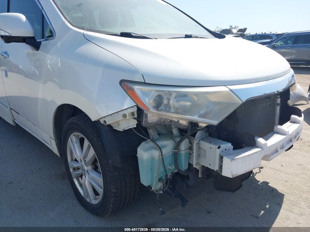 2015 Nissan Quest Platinum მანქანა იყიდება აუქციონზე, vin: JN8AE2KP1F9127716, აუქციონის ნომერი: 45172839