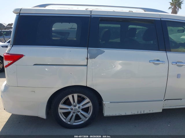 2015 Nissan Quest Platinum მანქანა იყიდება აუქციონზე, vin: JN8AE2KP1F9127716, აუქციონის ნომერი: 45172839