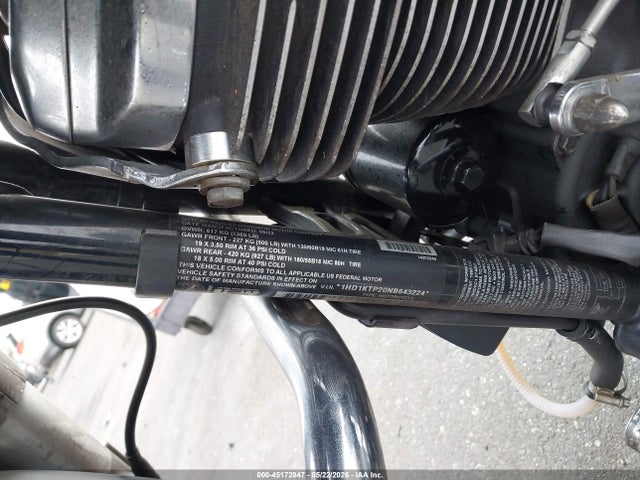 Продаж на аукціоні авто 2022 Harley-davidson Fltrxs, vin: 1HD1KTP20NB643224, номер лоту: 45172847