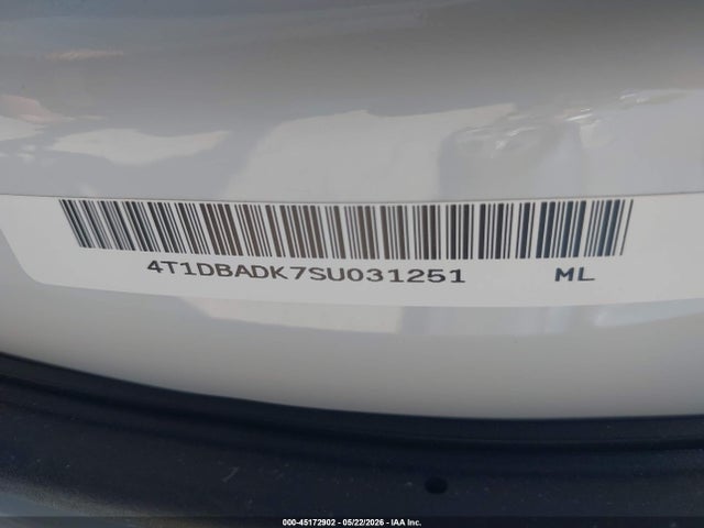 Toyota CAMRY XSE 2025 4T1DBADK7SU031251 Image 9