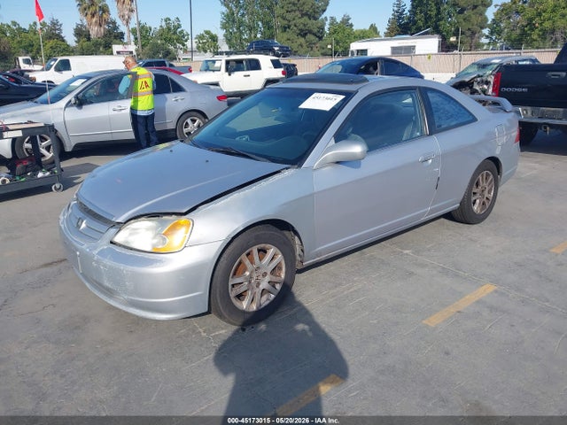 2001 Honda Civic Ex მანქანა იყიდება აუქციონზე, vin: 1HGEM22981L005949, აუქციონის ნომერი: 45173015