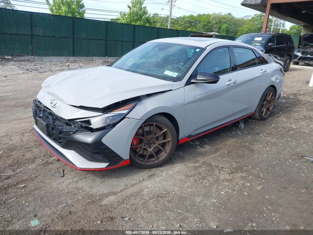 2023 Hyundai Elantra N მანქანა იყიდება აუქციონზე, vin: KMHLW4AK5PU011996, აუქციონის ნომერი: 45173038