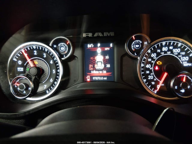 45173061 :رقم المزاد ، 1C6SRFFT9KN704505 vin ، 2019 Ram 1500 Big Horn/lone Star  4x4 5'7 Box مزاد بيع