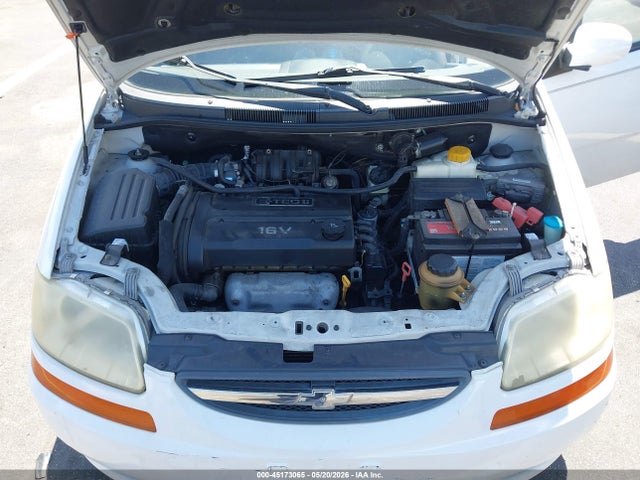 Aukcja sprzedaży 2006 Chevrolet Aveo Ls, vin: KL1TD66686B574432, numer aukcji: 45173065