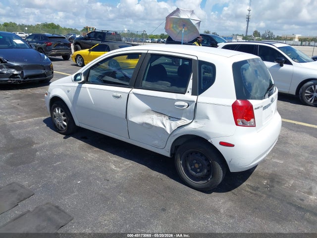 Aukcja sprzedaży 2006 Chevrolet Aveo Ls, vin: KL1TD66686B574432, numer aukcji: 45173065