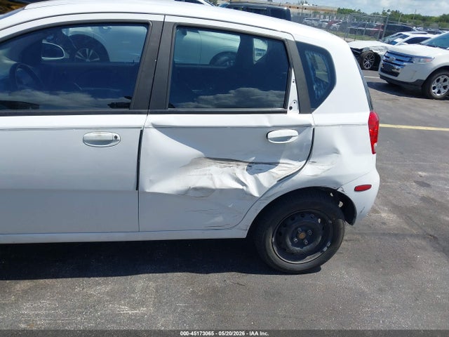 Aukcja sprzedaży 2006 Chevrolet Aveo Ls, vin: KL1TD66686B574432, numer aukcji: 45173065