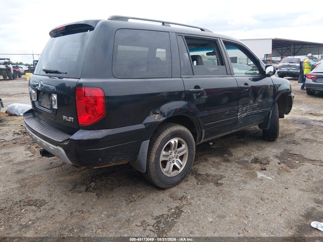 45173069 :رقم المزاد ، 2HKYF18784H600489 vin ، 2004 Honda Pilot Ex-l مزاد بيع