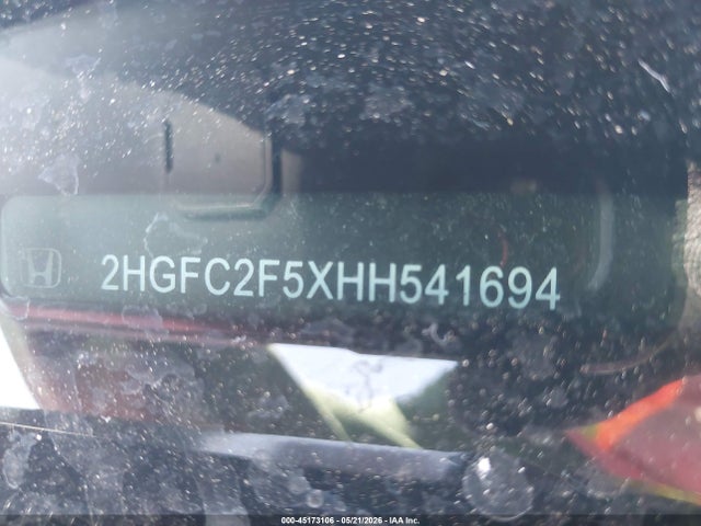Продажа на аукционе авто 2017 Honda Civic Lx, vin: 2HGFC2F5XHH541694, номер лота: 45173106