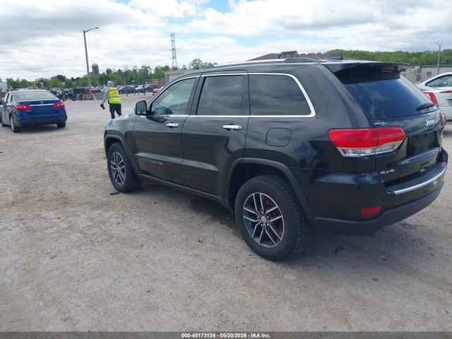 2018 Jeep Grand Cherokee Limited 4x4 მანქანა იყიდება აუქციონზე, vin: 1C4RJFBG3JC432793, აუქციონის ნომერი: 45173124