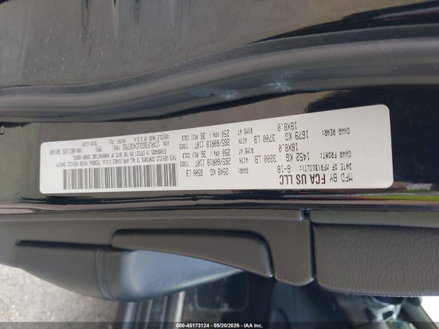 2018 Jeep Grand Cherokee Limited 4x4 მანქანა იყიდება აუქციონზე, vin: 1C4RJFBG3JC432793, აუქციონის ნომერი: 45173124