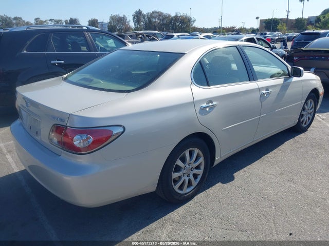 2004 Lexus Es 330 მანქანა იყიდება აუქციონზე, vin: JTHBA30G745044010, აუქციონის ნომერი: 45173213